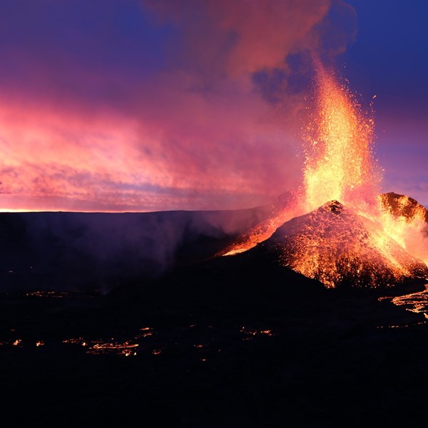 Has the volcano stopped erupting?